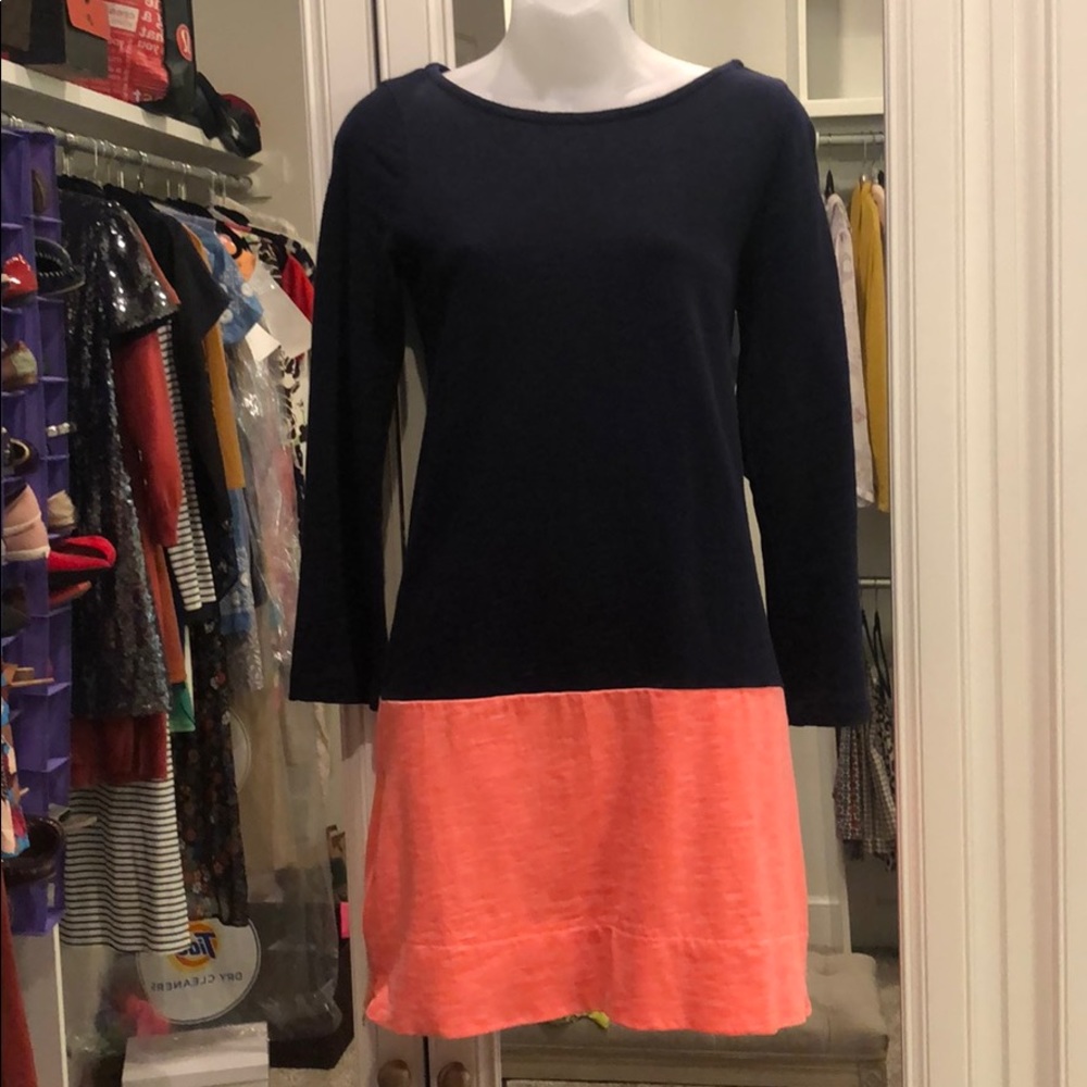 J Crew Color Block Dress. Size XS